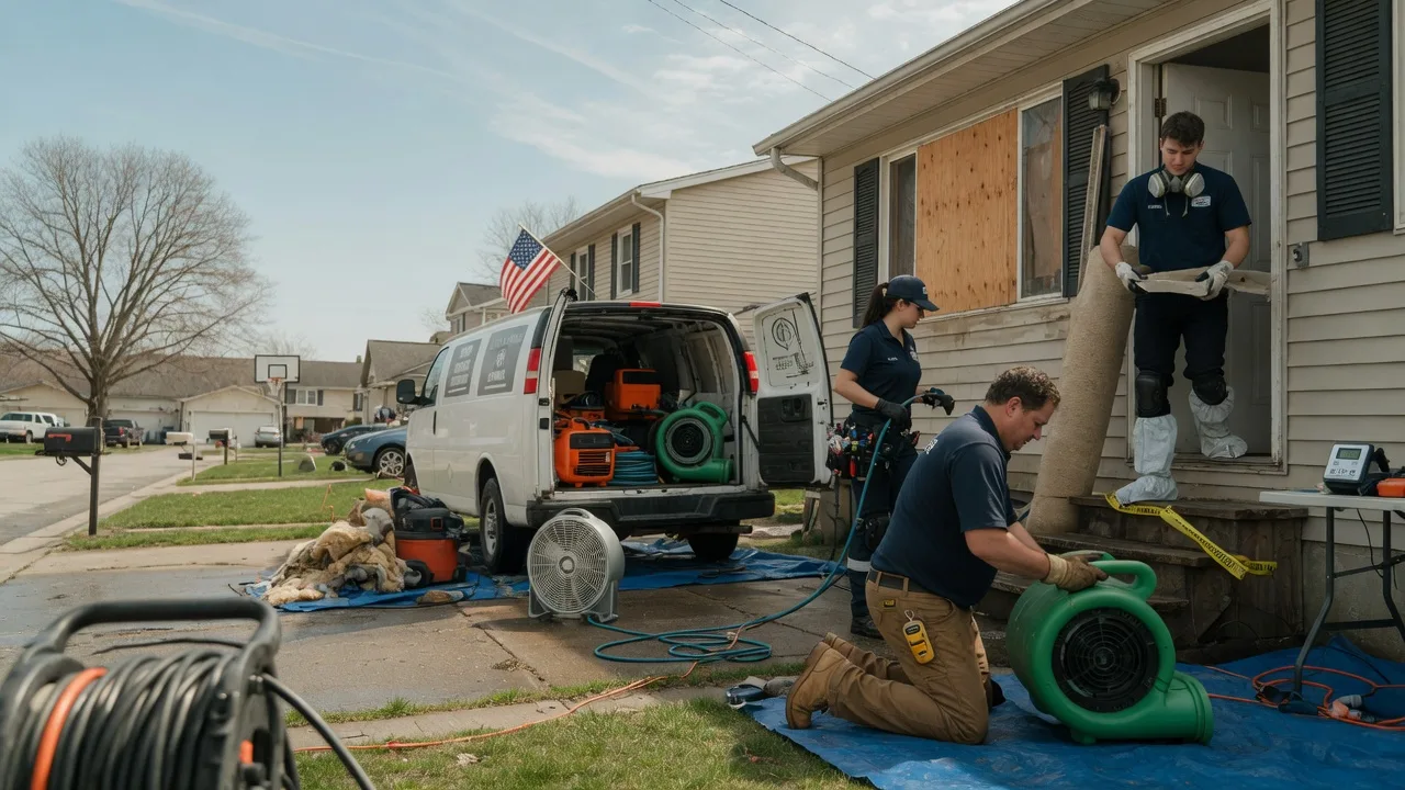 Water Damage Restoration in Trimble, MO near me